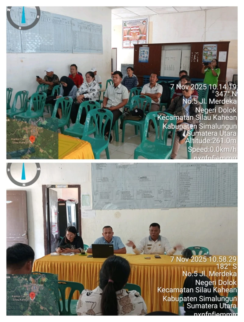 Rapat Kordinasi Percepatan Pembangunan Gerai Fisik KMP di Kec.Silou Kahean - TajamNews