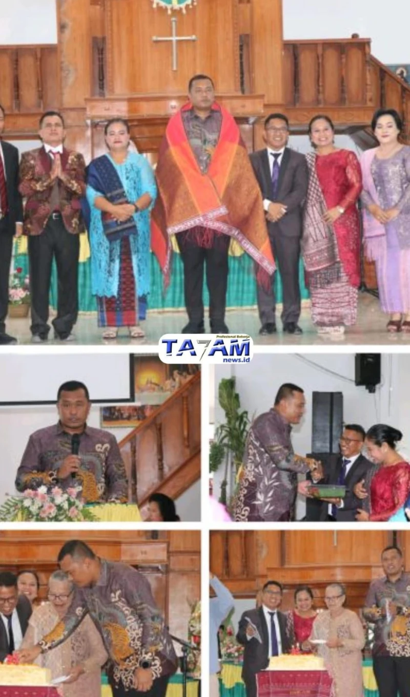 Semangat Syukur: Pesta Gotilon dan Ulang Tahun HKBP Sopo Surung ke 26 di Balige Dihadiri Bupati Toba - TajamNews
