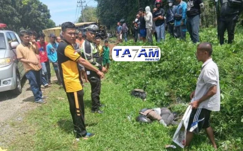 Kecelakaan Tragis di Simalungun: Truk Tabrak Motor, Satu Korban Tewas di Tempat - TajamNews