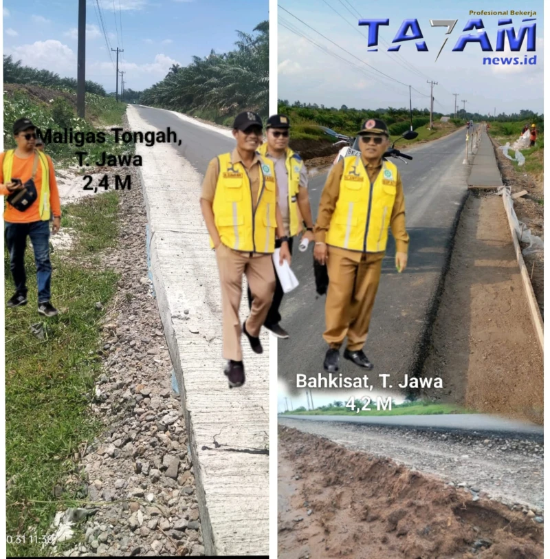 Sidak Bupati Simalungun Diduga Plesiran, Kadis PUTR Dan Kabid Bungkam Terkait Anggaran Milyaran Rupiah - TajamNews