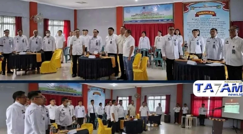 Lapas Gunung Sitoli Ajak Instansi Daerah Tingkatkan Sinergi dan Pelayanan pada HUT Kemenimipas ke 1 - TajamNews