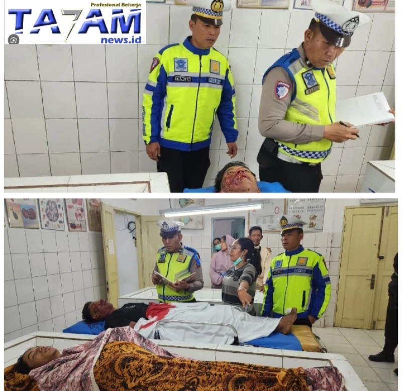 Sigap! Kanit Gakkum IPDA Yancen Hutabarat Tangani Cepat Kecelakaan Maut di Simalungun, Dua Remaja Tewas - TajamNews