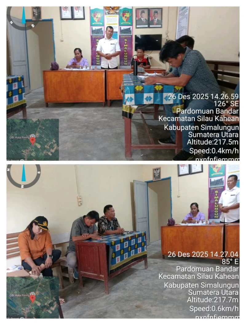 *Rapat Musrenbang Nagori Pardomuan Bandar, Empat Dusun Ajukan Usulan Pembangunan Tahun 2026* - TajamNews