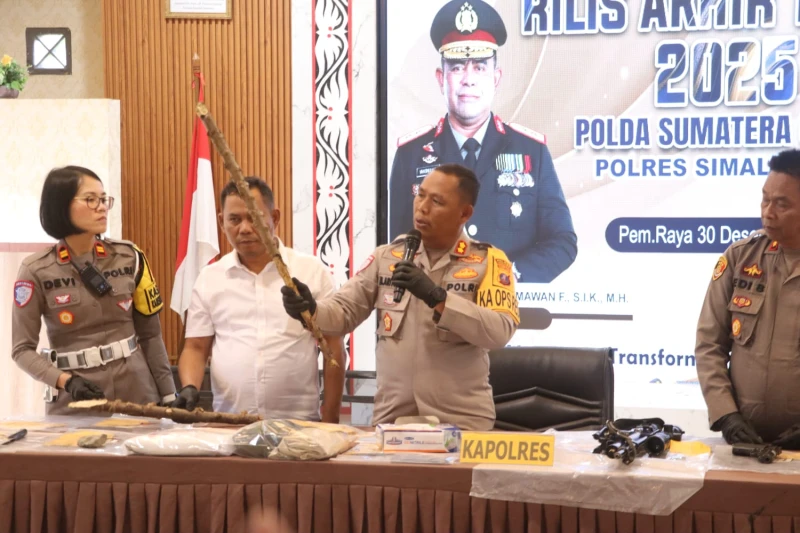 Tegas dan Profesional, Kasat Reskrim Polres Simalungun Pastikan Kasus Pembunuhan Anak Diproses Tuntas Sesuai Hukum - TajamNews