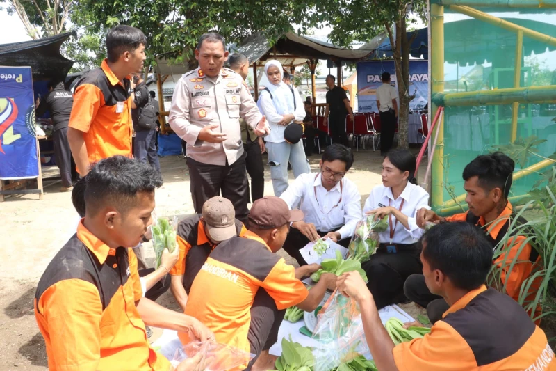 Ikuti Panen Raya, Kapolres Simalungun Semangati Warga Lapas: "Jadikan Pengalaman Ini Bekal Kembali ke Masyarakat" - TajamNews