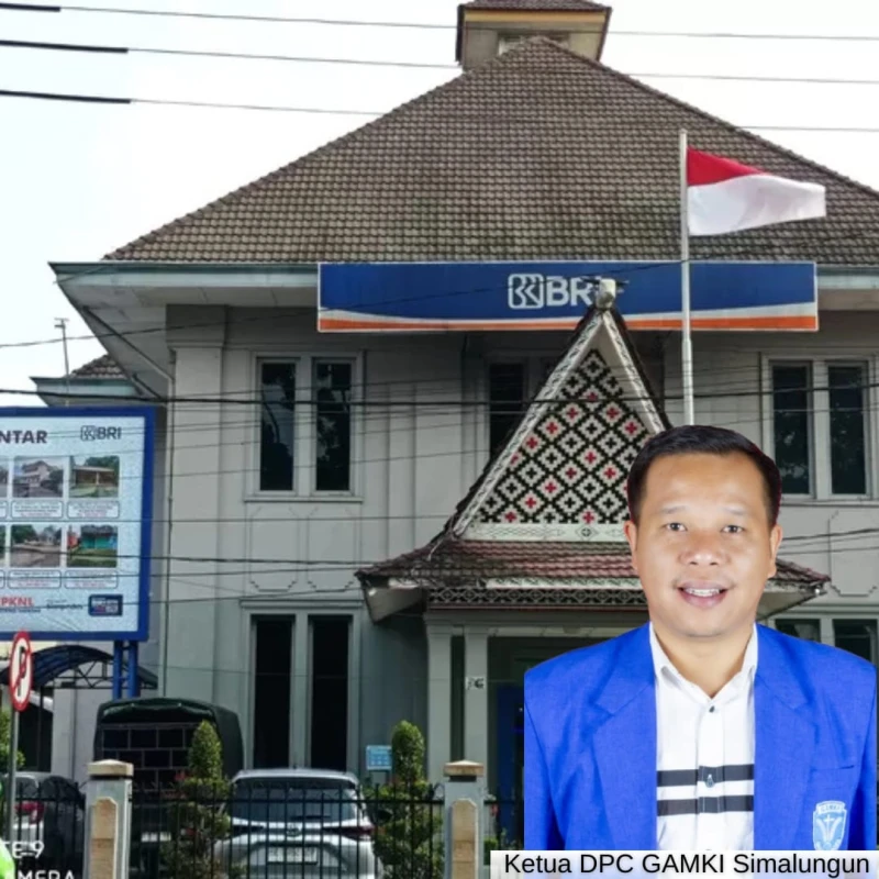 Kacab BRI Siantar tak Profesional !!! Agunan Nasabah KUR BRI terancam, ini kata Ketua DPC GAMKI Simalungun - TajamNews