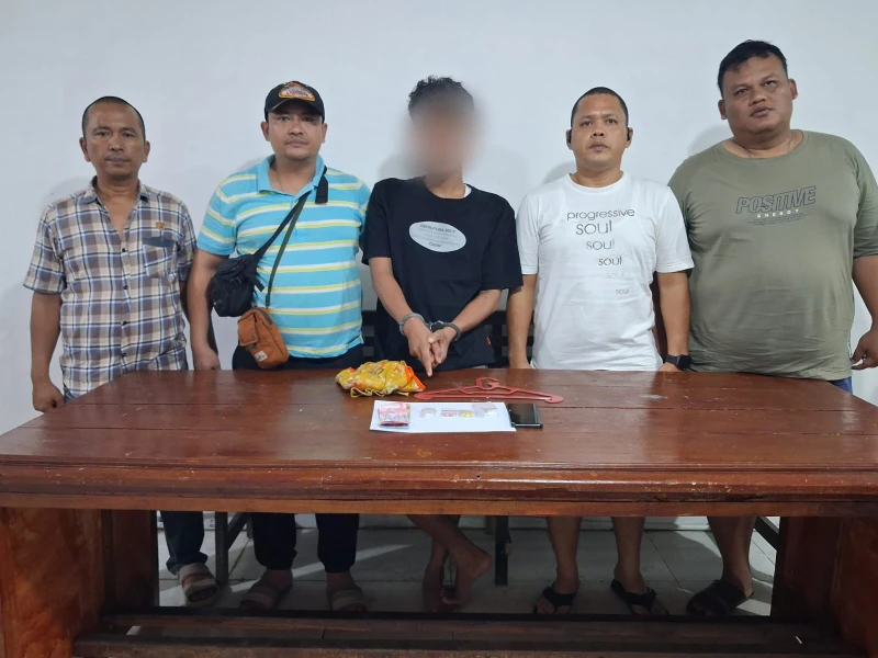 Sikap Tegas Polsek Perdagangan, Bandar Narkoba Tak Berkutik! Tidak Ada Negosiasi, Langsung Grebek dan Sita 6 Gram Sabu - TajamNews