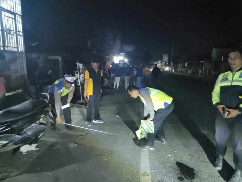 Kejar Tabrakan Beruntun 4 Kendaraan, Unit Gakkum Sat Lantas Polres Simalungun Maksimal Ungkap Penyebab Kecelakaan Maut - www.tajamnews.co.id