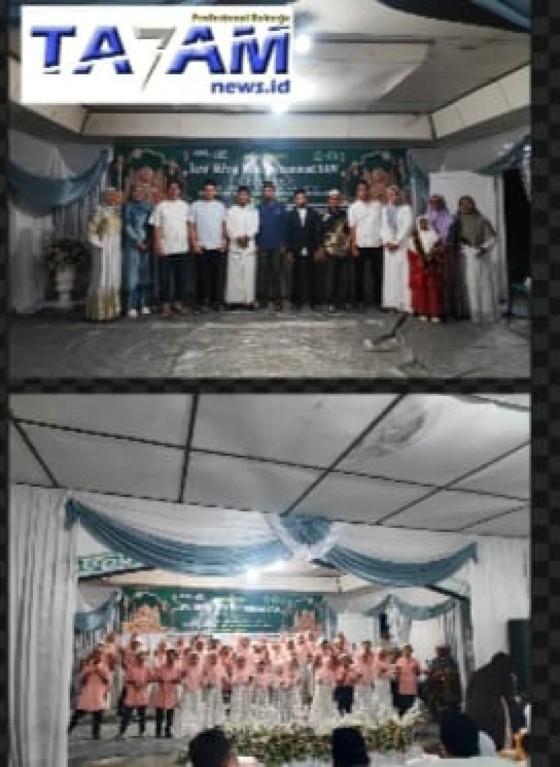 Menggalih hikmah isra.mi'rat untuk membangun pribadi yang taat dan beraklak.Tema Peringatan isra.mi'raj di Kebun Unit Marjandi. - TajamNews