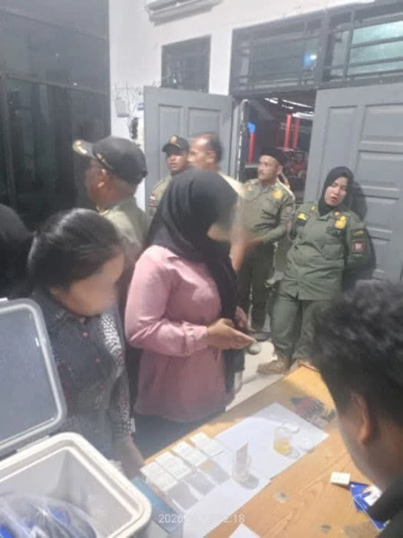 Razia Pekat di Tanjungbalai, 13 Pasangan Bukan Suami Istri Terjaring, 5 Masih di Bawah umur - TajamNews
