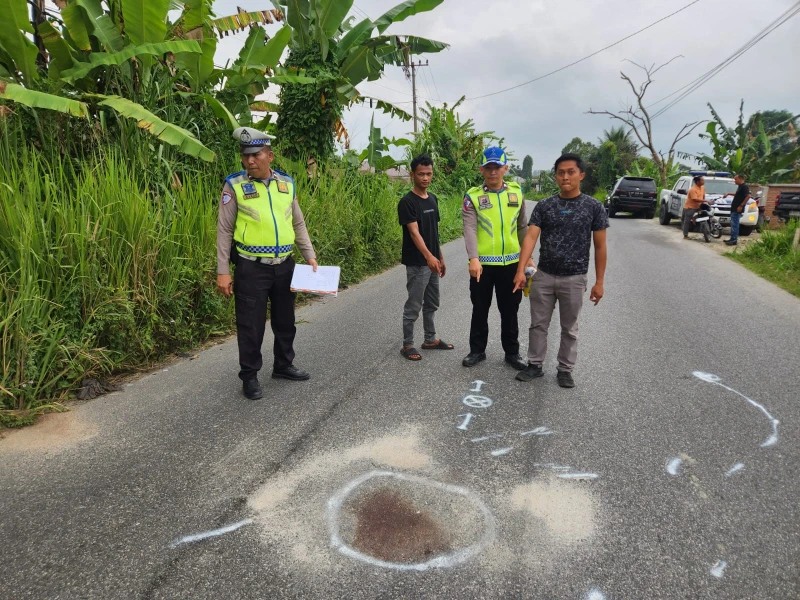Unit Gakkum Polres Simalungun Buru Pelaku Tabrak Lari dengan Metode PRESISI: Pelajar 17 Tahun Tewas - www.tajamnews.co.id