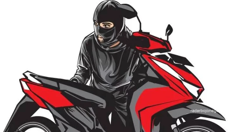 Aksi Pencurian Sepeda Motor Terekam, Warga Diminta Waspada di Deli Serdang - TajamNews