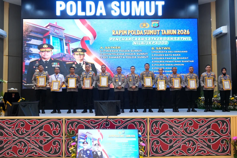 Kapolres Simalungun Hadir di Rapim Polda Sumut 2026, Siap Kawal Arahan Kapolda: Zero Pelanggaran Tanpa Kompromi! - TajamNews