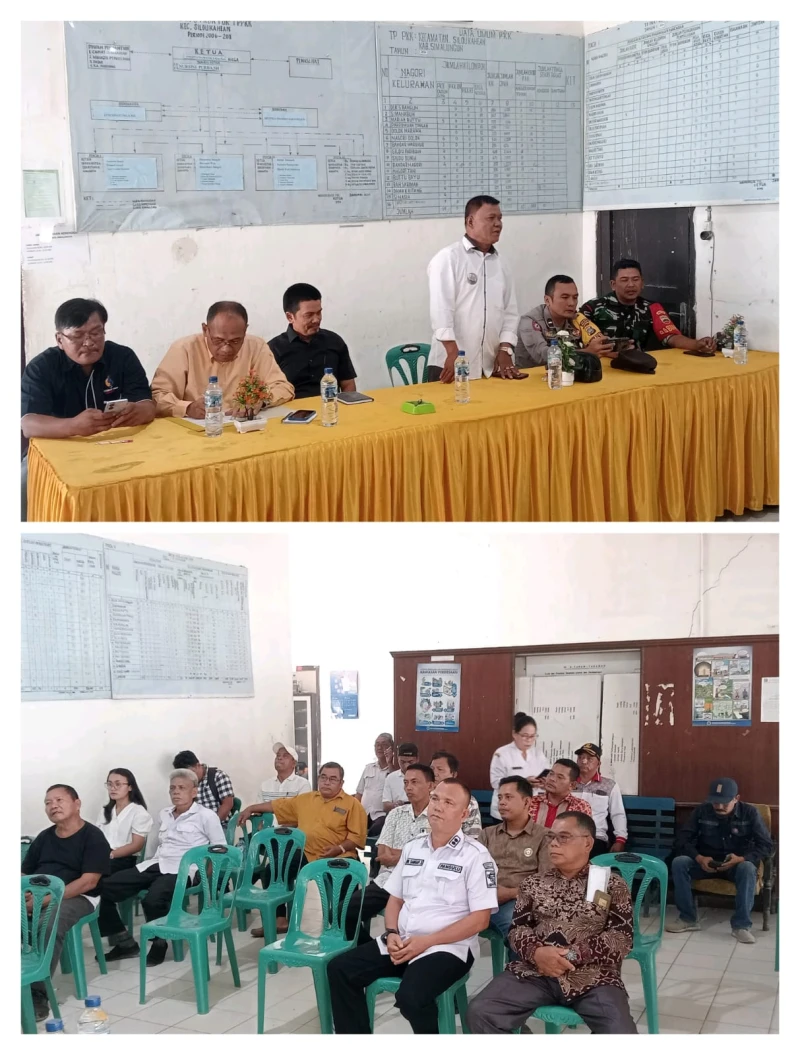 *Camat Silou Kahean Kecewa, Sejumlah Pangulu Tidak Hadir Rapat Perbaikan Jalan* - www.tajamnews.co.id