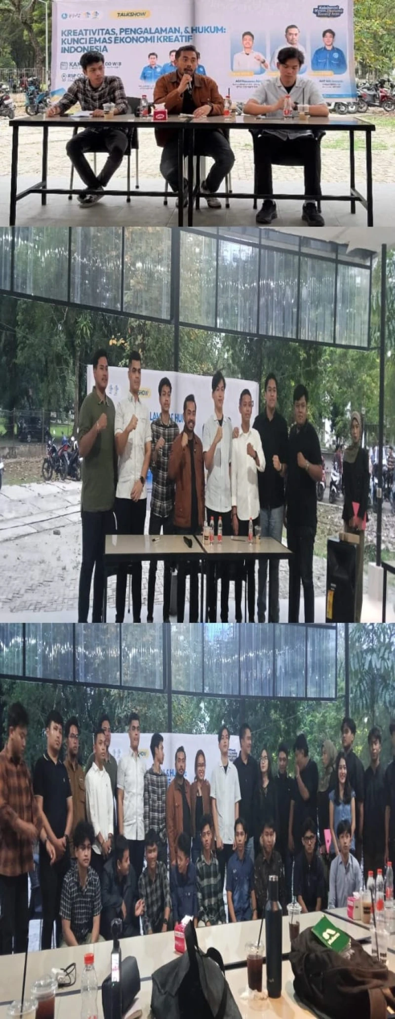Amsal Christy Sitepu bersama Gekrafs Kampus USU Perkuat Kolaborasi Pelaku Kreatif Demi Indonesia Maju - www.tajamnews.co.id