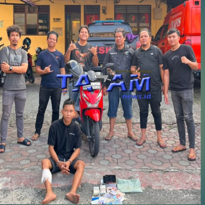 Kerja Nyata Jahtanras Polres Pematangsiantar Tak Lebih Sari 24 Jam Berhasil Ungkap Kasus Pembunuhan - TajamNews