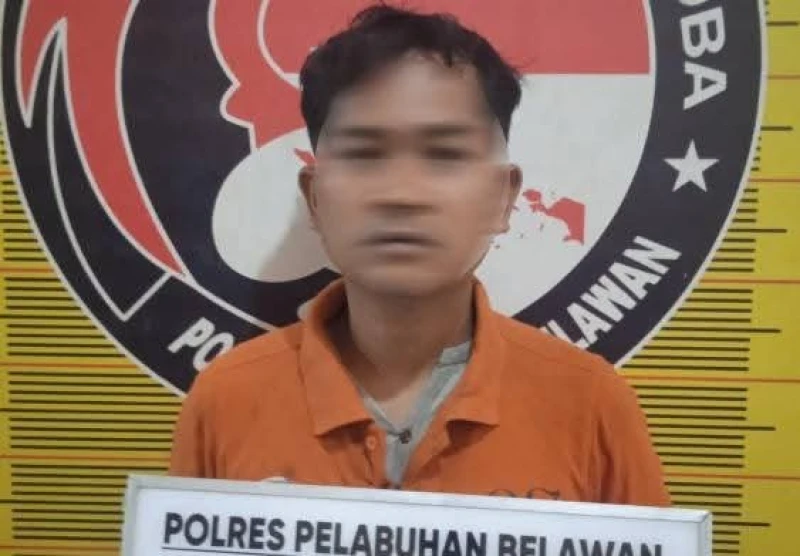 *Sat Narkoba Polres Pelabuhan Belawan Tangkap Bandar Sabu di Bagan Deli, Ditemukan Senjata dan Uang Belasan Juta Rupiah* - www.tajamnews.co.id