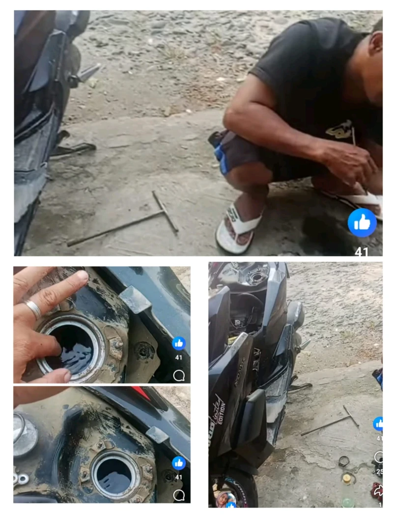 *Minyak Oplosan Merajalela di Silou Kahean Hingga Rusak Kendaraan Warga, Arifin Damanik Kecam Pelaku dan Desak Kapolres Simalungun Bertindak Tegas* - TajamNews
