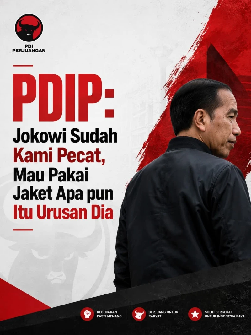 Ketua DPP PDI Perjuangan (PDIP), Deddy Sitorus, menegaskan bahwa partainya tidak lagi mempersoalkan langkah politik mantan Presiden Joko Widodo (Jokowi) - TajamNews
