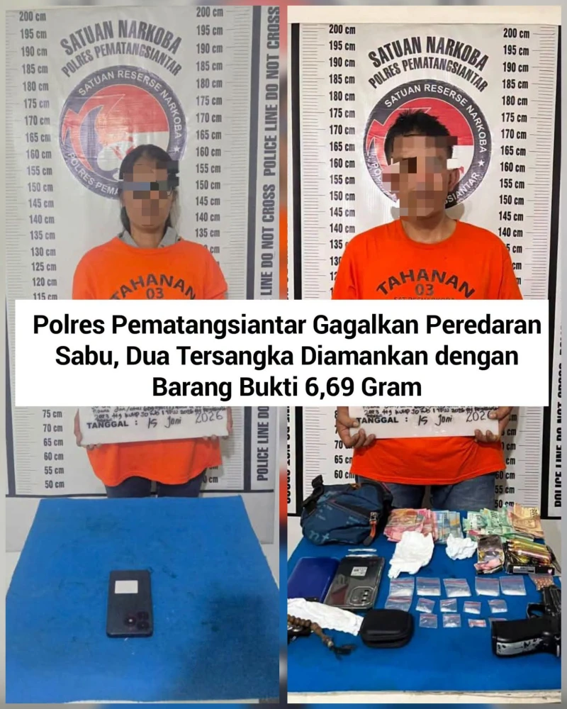 Satuan Reserse Narkoba Polres Pematangsiantar kembali menunjukkan komitmennya dalam memberantas peredaran narkotika di wilayah hukumnya. - TajamNews