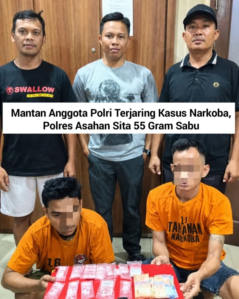 Tim Khusus Anti Narkoba Polres Asahan kembali menunjukkan komitmennya dalam memberantas peredaran narkotika dengan mengungkap jaringan sabu yang beroperasi di wilayah Kabupaten Asahan. - TajamNews