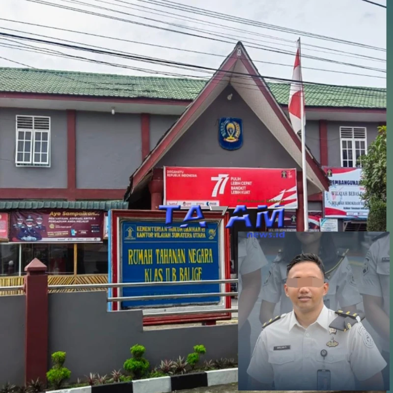 Tanpa BKO ke Papua, Staff Rutan Kelas llB Balige Pungut Dugaan Jual Beli Kamar Seharga Rp 25 Juta, KPR Sibuk Berbenah - www.tajamnews.co.id