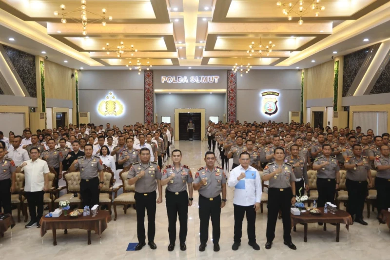 Polres Simalungun Siap Dukung Perubahan UU Polri, Kapolda Sumut Tegaskan Jadi Fondasi Penguatan Profesionalisme dan Akuntabilitas Personel - TajamNews