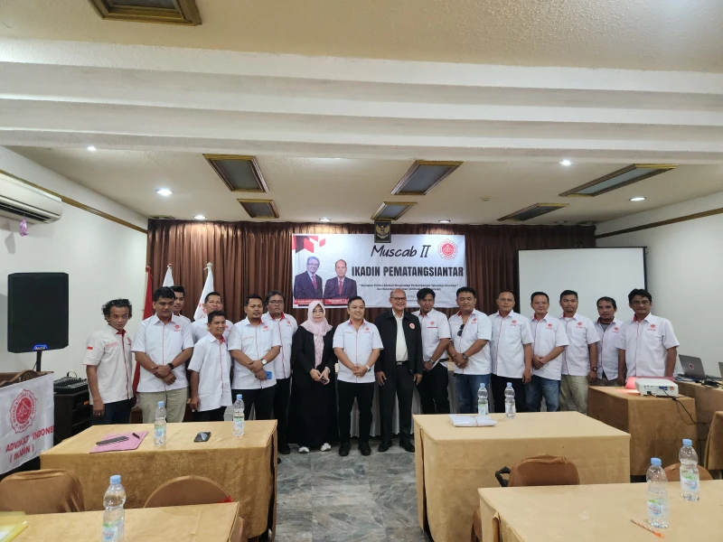 Hasil Muscab II, Roy Yantho Simangunsong Terpilih Sebagai Ketua DPC IKADIN Pematangsiantar Periode 2026-2029 - www.tajamnews.co.id