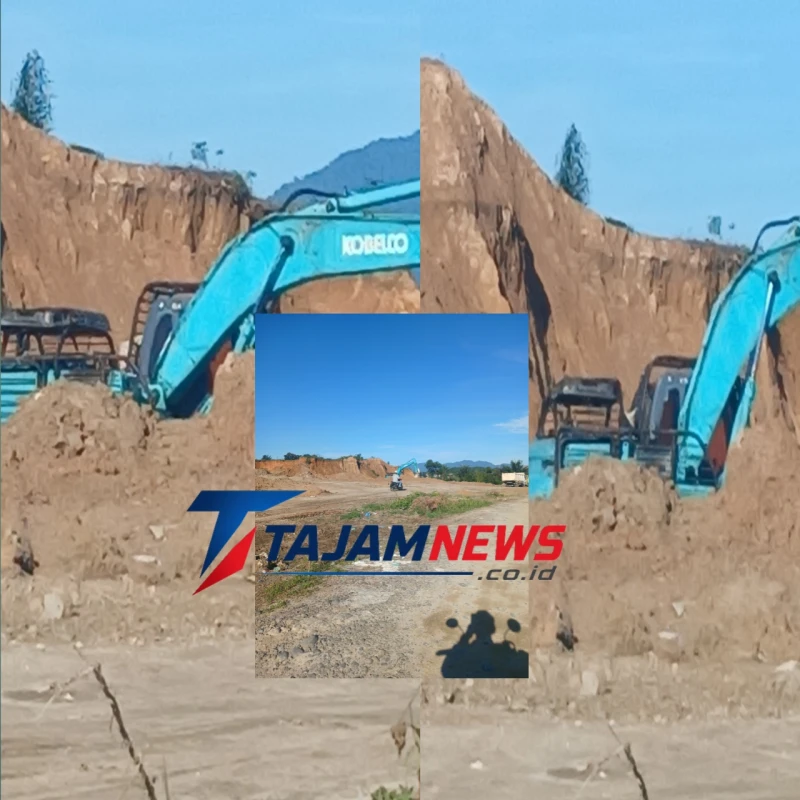 Diduga Galian C Tanpa Izin Beroperasi di Ring Road, Warga Keluhkan Jalan Jadi Kubangan Lumpur - TajamNews