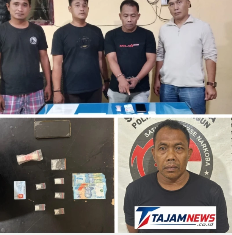 7,17 Gram Sabu Berhasil Disita Polsek Bosar Maligas Dari Pengedar Sabu di Ujung Padang - TajamNews