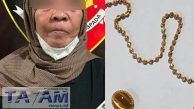 Bukan nya Menabung Amal Ibadah, Mbah Supraptini Justru Menipu Toko Emas 29.6 Juta. - www.tajamnews.co.id