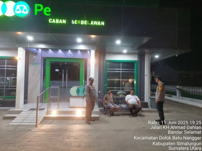 Polsek Serbalawan Gencarkan Blue Light Patrol Dan Razia Geng Motor Antisipasi 3c di Wilayah Simalungun - www.tajamnews.co.id