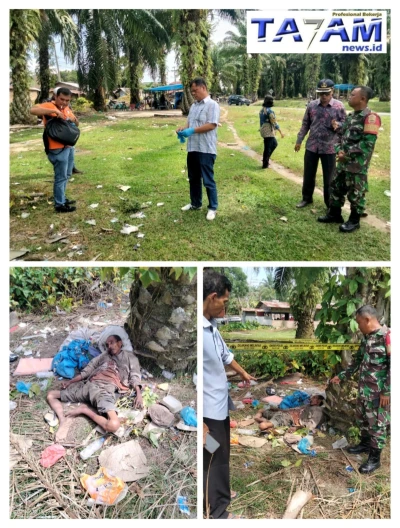 Geger! Jenazah Mr. X Ditemukan Di Areal Perkebunan PTPN4 Bahjambi. - www.tajamnews.co.id