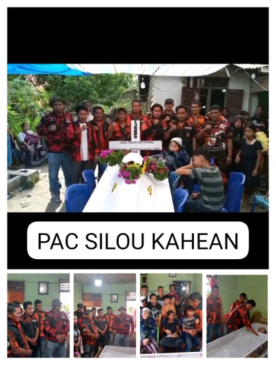 *PAC Pemuda Pancasila Silou Kahean Tunjukkan Kekompakan, Kunjungi Rumah Duka Anggota Ranting Bandar Nagori Ujung* - www.tajamnews.co.id