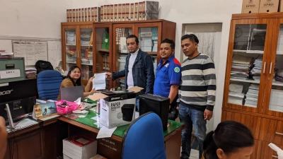 Tuntutan LPKN terhadap irian super marke reami di sampaikan ke DPRD Pematangsiantar! - www.tajamnews.co.id