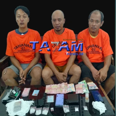 Satnarkoba Polres Siantar Ringkus Bandar Sabu dan Anggotanya di Lokasi yang Berbeda - www.tajamnews.co.id