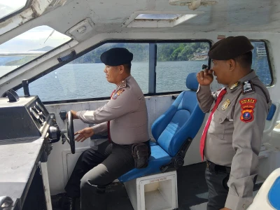 Sat Pamobvit Simalungun Hadirkan Rasa Aman di Danau Toba, Dedikasi Tanpa Lelah untuk Wisatawan - www.tajamnews.co.id