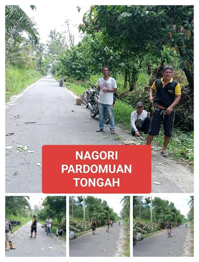 *Semangat Gotong Royong Hidup di Nagori Pardomuan Tongah, Silou Kahean* - www.tajamnews.co.id