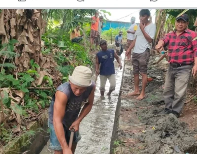 *PULUHAN WARGA NAGORI PURBA GANDA LAKSANAKAN GOTONG ROYONG* - www.tajamnews.co.id