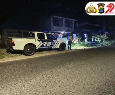 Polres Simalungun Jaga Keamanan Jalan Raya, Patroli Malam Cegah Balap Liar dan Begal di Simalungun - www.tajamnews.co.id