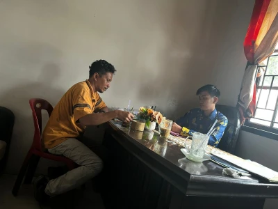 Tajam News Silaturahmi Biro Deli Serdang ke Kantor Desa Paluh Manan - www.tajamnews.co.id