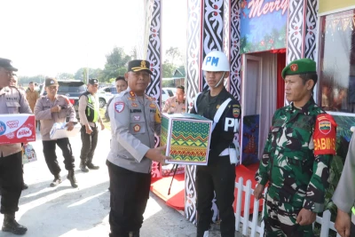 Kapolres dan Forkopimda Simalungun Sidak 10 Pos Pengamanan, Pastikan Kesiapan Jelang Natal dan Tahun Baru - www.tajamnews.co.id