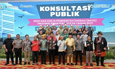 Perkuat Sinergi, Bappelitbang Sumut Konsolidasikan Rp132 Miliar dari Mitra Pembangunan untuk Dukung Percepatan Program Daerah - www.tajamnews.co.id