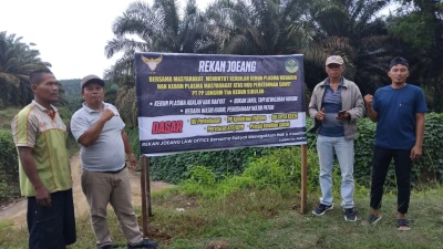 REKAN JOEANG & AMPASU SERANG PT PP LONSUM TBK: HAK KEBUN PLASMA RAKYAT DIKEBIRI, NEGARA JANGAN DIAM - www.tajamnews.co.id
