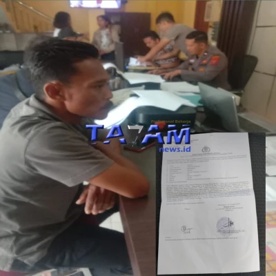 Merasa sakit hati di hianati Suami loporkan Istri dan pasangan selingkunya ke Polres Simalungun. - www.tajamnews.co.id