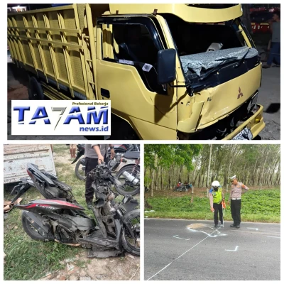 Unit Gakkum Polres Simalungun Tangani Laka Lantas Maut dengan Cepat, Kerja Tanpa Lelah untuk Masyarakat - www.tajamnews.co.id