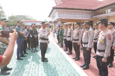 Polres Simalungun Gelar Apel Pasukan Operasi Ketupat Toba 2026, Siap Amankan Mudik Lebaran - www.tajamnews.co.id