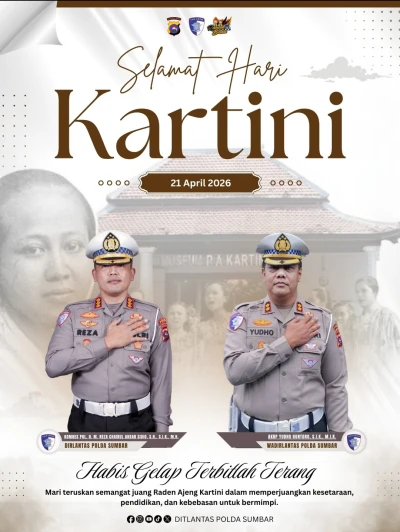 Dirlantas Polda Sumbar Peringati Hari Kartini dengan Pesan Kesetaraan dan Harapan - www.tajamnews.co.id