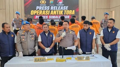 Operasi Antik Toba 2026 Polres Simalungun Pecahkan Rekor: 32 Kasus Dibongkar, 53 Tersangka Diringkus, Ratusan Gram Sabu dan Ganja Disita - www.tajamnews.co.id