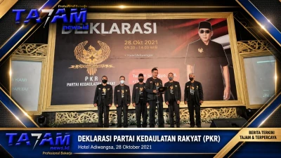 Deklarasi Partai Kedaulatan Rakyat Resmi Digelar di Solo, PKR Siap Menghadirkan Semangat Baru Demokrasi Indonesia - www.tajamnews.co.id
